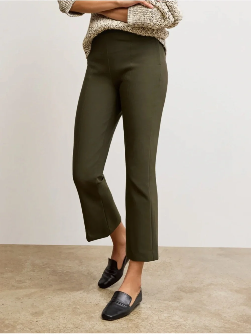 M.M. Lafleur The Kick Flare Foster Pant Eco PowerStretch Size 6 (I) - Picture 1 of 6